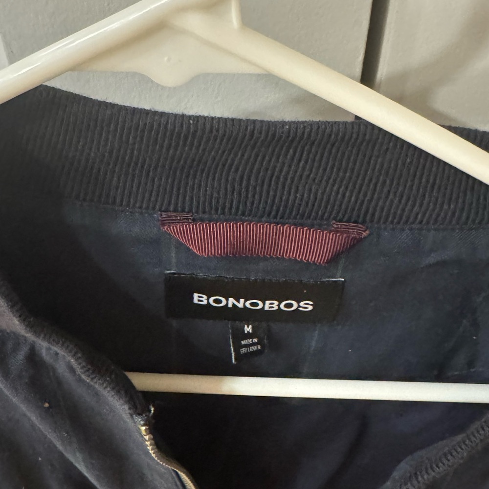 Bonobos Men’s Bomber size M - Picture 4 of 5